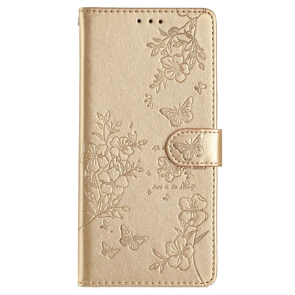 For Honor Magic7 Lite 5G / X9c 5G / X60 Pro 5G Wallet Phone Case Butterfly Floral Imprint Leather Flip Cover