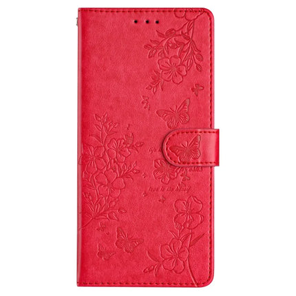 For Honor Magic7 Lite 5G / X9c 5G / X60 Pro 5G Wallet Phone Case Butterfly Floral Imprint Leather Flip Cover