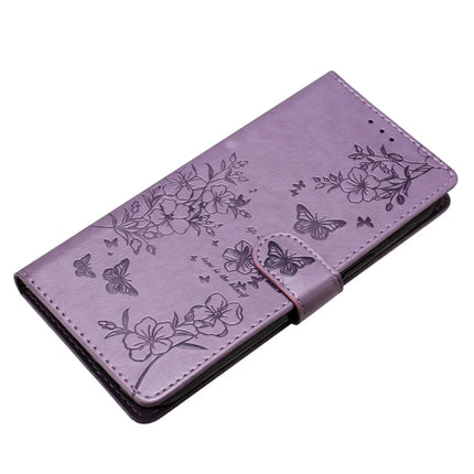 For Honor Magic7 Lite 5G / X9c 5G / X60 Pro 5G Wallet Phone Case Butterfly Floral Imprint Leather Flip Cover