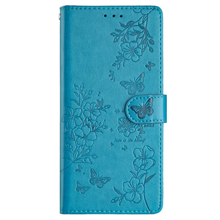 For Honor Magic7 Lite 5G / X9c 5G / X60 Pro 5G Wallet Phone Case Butterfly Floral Imprint Leather Flip Cover