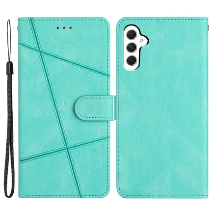 For Samsung Galaxy A26 5G Case Crazy Horse Texture PU Leather Wallet Stand Phone Cover - Green