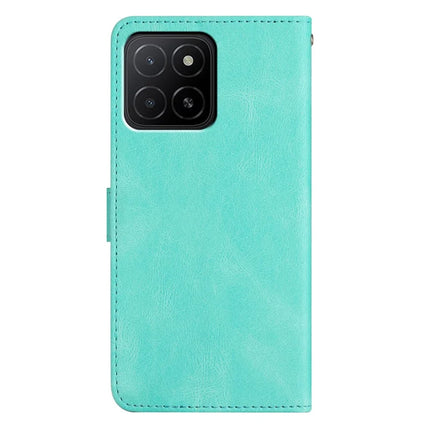 For Honor X5b Plus  /  X5b Case Crazy Horse Texture PU Leather Wallet Stand Phone Cover