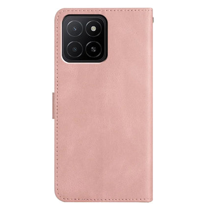 For Honor X5b Plus  /  X5b Case Crazy Horse Texture PU Leather Wallet Stand Phone Cover