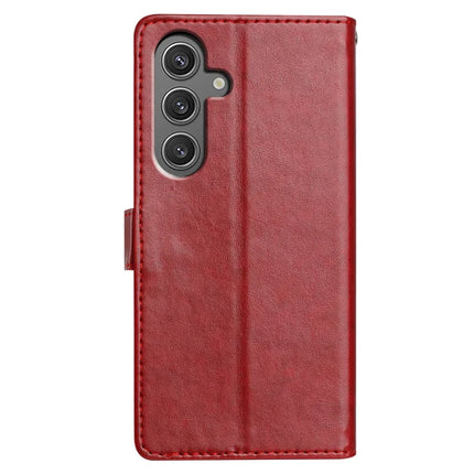 For Samsung Galaxy A56 5G Leather Case Wallet Stand Phone Cover with Handy Strap