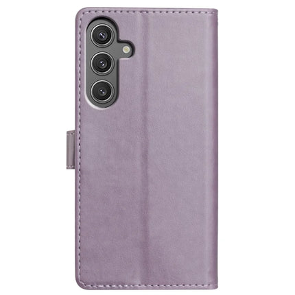 For Samsung Galaxy A56 5G Leather Case Wallet Stand Phone Cover with Handy Strap