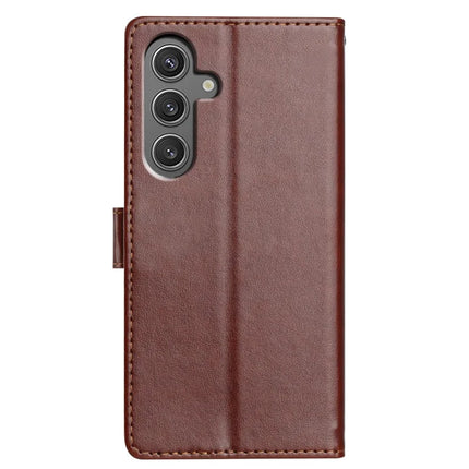 For Samsung Galaxy A56 5G Leather Case Wallet Stand Phone Cover with Handy Strap