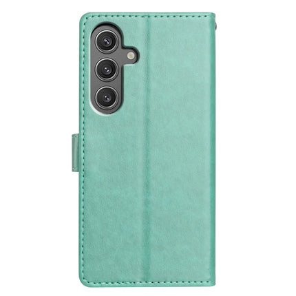 For Samsung Galaxy A56 5G Leather Case Wallet Stand Phone Cover with Handy Strap