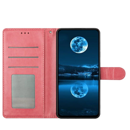 For Samsung Galaxy A56 5G Leather Case Wallet Stand Phone Cover with Handy Strap