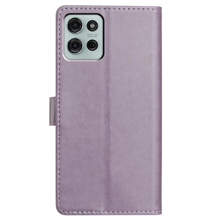 For Motorola Moto G75 5G Leather Case Wallet Stand Phone Cover with Handy Strap