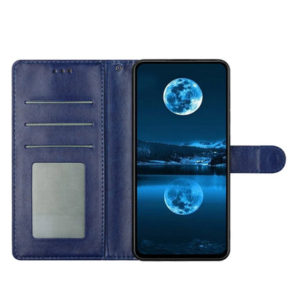 For Honor X5b Plus / X5b Leather Case Wallet Stand Phone Cover with Handy Strap