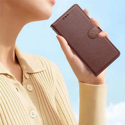 For Honor Magic7 Lite 5G / X9c 5G / X60 Pro 5G Leather Case Wallet Stand Phone Cover with Handy Strap