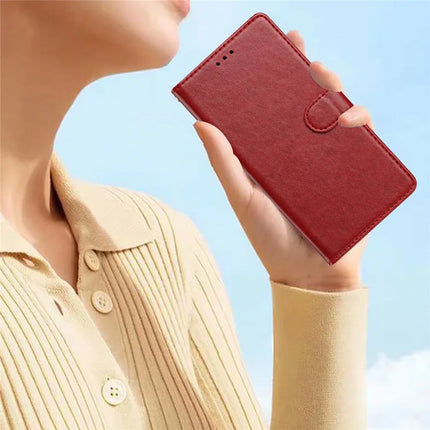 For Honor Magic7 Lite 5G / X9c 5G / X60 Pro 5G Leather Case Wallet Stand Phone Cover with Handy Strap