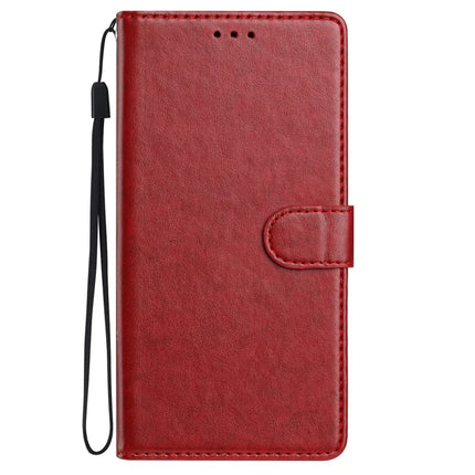 For Honor Magic7 Lite 5G / X9c 5G / X60 Pro 5G Leather Case Wallet Stand Phone Cover with Handy Strap