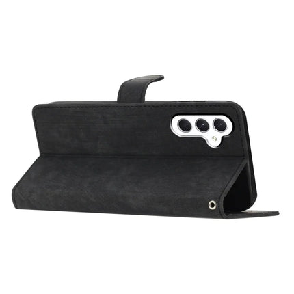 For Samsung Galaxy A56 5G Case with Card Clots Skin-Touch PU Leather Phone Cover Stand