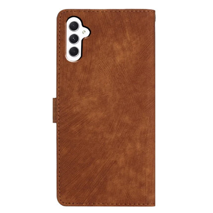 For Samsung Galaxy A56 5G Case with Card Clots Skin-Touch PU Leather Phone Cover Stand
