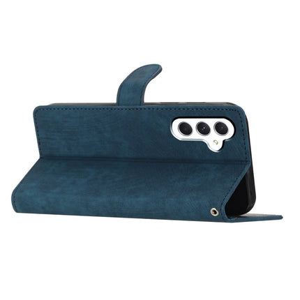 For Samsung Galaxy A56 5G Case with Card Clots Skin-Touch PU Leather Phone Cover Stand