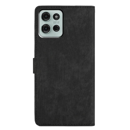 For Motorola Moto G75 5G Case with Card Clots Skin-Touch PU Leather Phone Cover Stand
