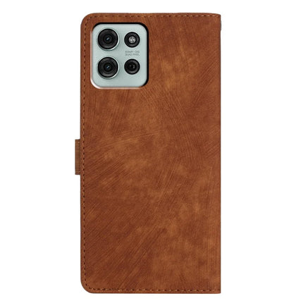 For Motorola Moto G75 5G Case with Card Clots Skin-Touch PU Leather Phone Cover Stand