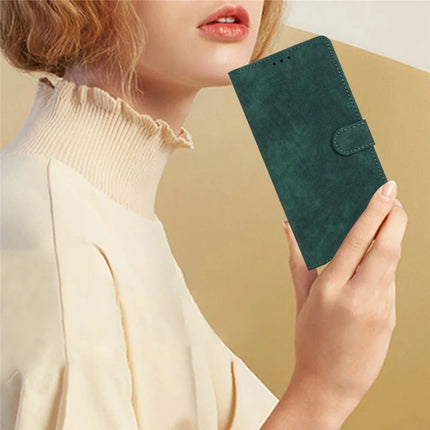 For Motorola Moto G75 5G Case with Card Clots Skin-Touch PU Leather Phone Cover Stand