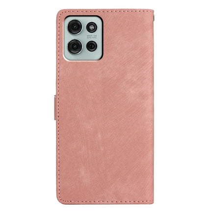 For Motorola Moto G75 5G Case with Card Clots Skin-Touch PU Leather Phone Cover Stand