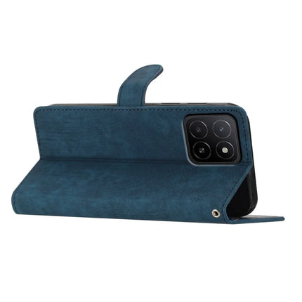 For Honor X5b / X5b Plus Case with Card Clots Skin-Touch PU Leather Phone Cover Stand