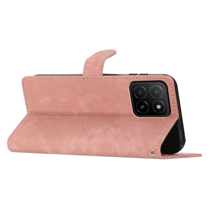 For Honor X5b / X5b Plus Case with Card Clots Skin-Touch PU Leather Phone Cover Stand