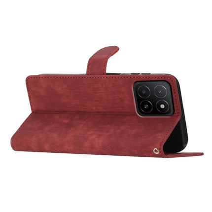 For Honor X5b / X5b Plus Case with Card Clots Skin-Touch PU Leather Phone Cover Stand
