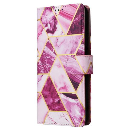 For Samsung Galaxy A26 5G Case Lacquered Marble Pattern Leather Phone Cover