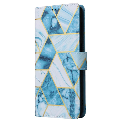For Samsung Galaxy A26 5G Case Lacquered Marble Pattern Leather Phone Cover