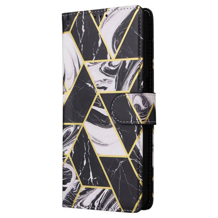 For Samsung Galaxy A26 5G Case Lacquered Marble Pattern Leather Phone Cover