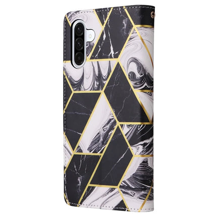 For Samsung Galaxy A26 5G Case Lacquered Marble Pattern Leather Phone Cover