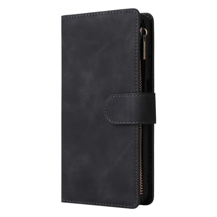 For Samsung Galaxy A26 5G Case Zipper Wallet Multiple Card Slots Leather Phone Cover