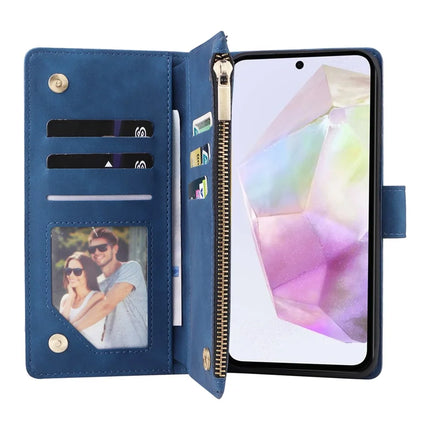 For Samsung Galaxy A26 5G Case Zipper Wallet Multiple Card Slots Leather Phone Cover
