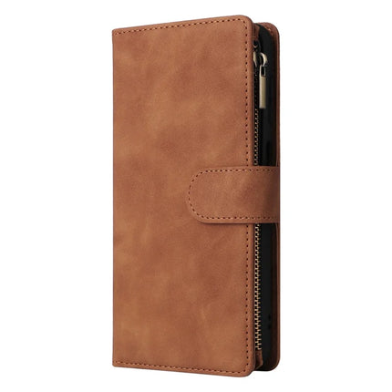 For Samsung Galaxy A26 5G Case Zipper Wallet Multiple Card Slots Leather Phone Cover