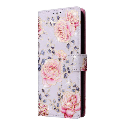 For Samsung Galaxy A26 5G Case RFID Blocking Flower Leather Phone Cover