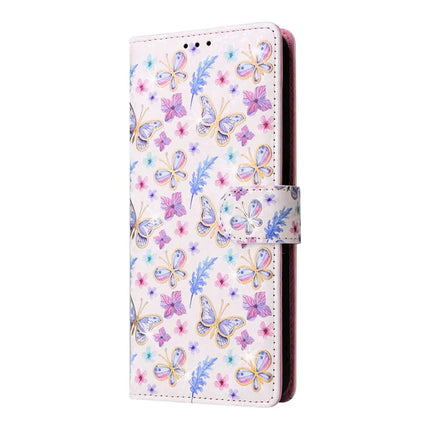 For Samsung Galaxy A26 5G Case RFID Blocking Flower Leather Phone Cover