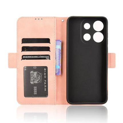 For Oukitel C57 Pro / C57s Leather Case Phone Wallet Cover with Multiple Card Slots