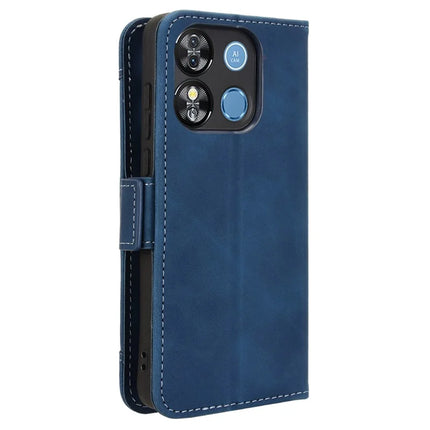 For Oukitel C57 Pro / C57s Leather Case Phone Wallet Cover with Multiple Card Slots