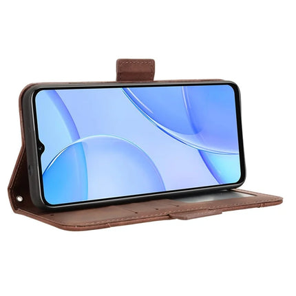 For Oukitel C57 Pro / C57s Leather Case Phone Wallet Cover with Multiple Card Slots