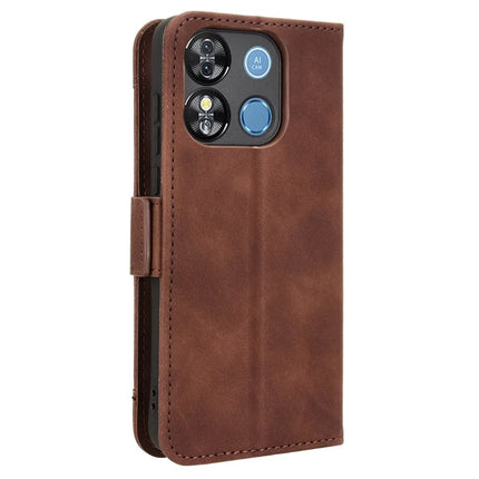 For Oukitel C57 Pro / C57s Leather Case Phone Wallet Cover with Multiple Card Slots
