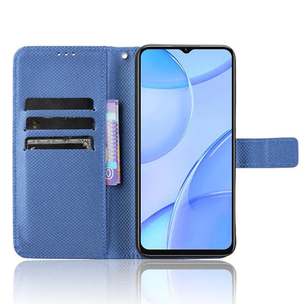 For Oukitel C57 Pro / C57s Case PU Leather Diamond Texture Wallet Phone Cover