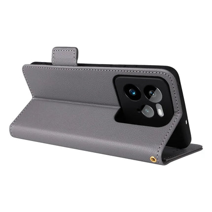 For Realme GT 7 Pro 5G Case Litchi Texture PU Leather Wallet Flip Phone Cover