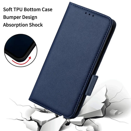 For Realme GT 7 Pro 5G Case Litchi Texture PU Leather Wallet Flip Phone Cover