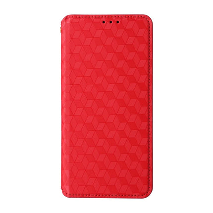 For Realme GT 7 Pro 5G Wallet Case Rhombus Imprinted Leather Phone Cover