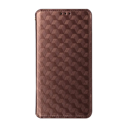 For Realme GT 7 Pro 5G Wallet Case Rhombus Imprinted Leather Phone Cover