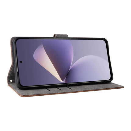 For Oukitel C58 Pro / C58 Wallet Case RFID Blocking PU Leather Cover Stand View