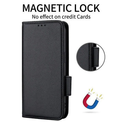 For Cubot A20 Case Litchi Texture PU Leather Wallet Flip Phone Cover