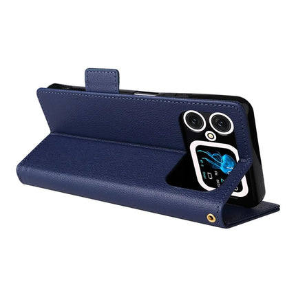 For Cubot A20 Case Litchi Texture PU Leather Wallet Flip Phone Cover