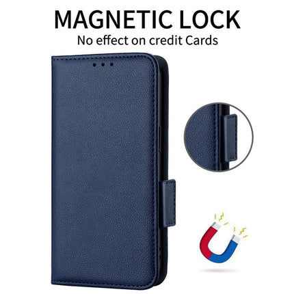 For Cubot A20 Case Litchi Texture PU Leather Wallet Flip Phone Cover