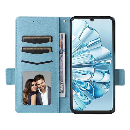For Cubot A20 Case Litchi Texture PU Leather Wallet Flip Phone Cover